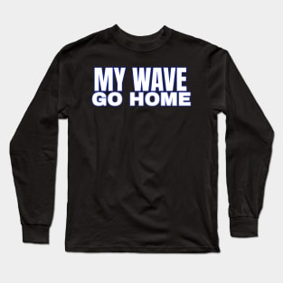 Surfing t-shirt designs Long Sleeve T-Shirt